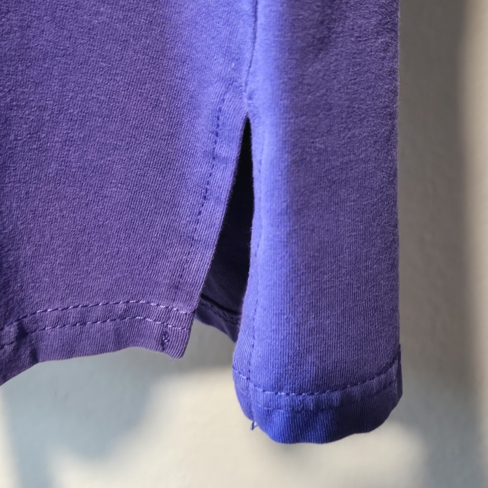 Avenue Women's Purple Polo Shirt - Picture 6 of 8